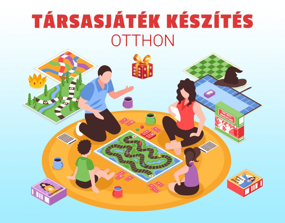 ajándéktársas társasjáték készítés online otthon